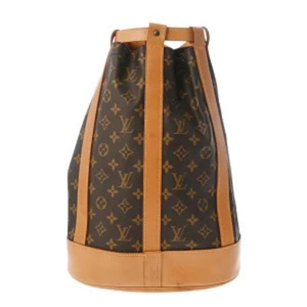 Louis Vuitton Monogram Randonee Brown Canvas Shoulder Bag